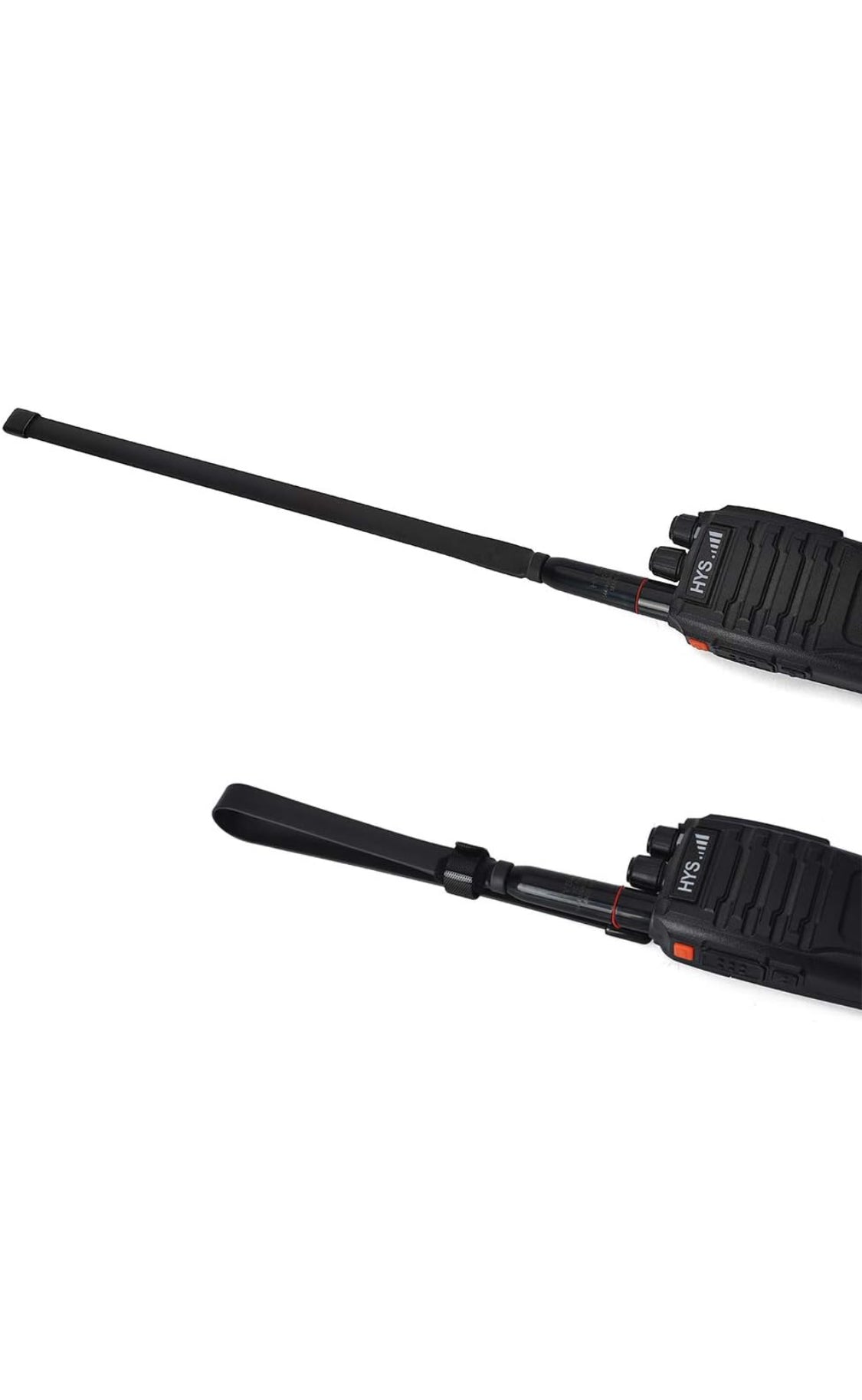 HYS 2M/70CM SMA Female Base Antenna Dual Band VHF/UHF (136-174Mhz&400-470Mhz) HT Antenna