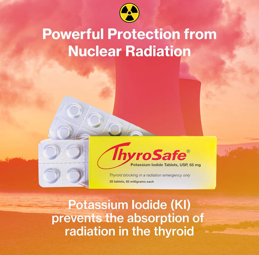 65mg Potassium Iodide Tablets (20 Pack)